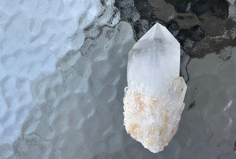 Natural Pineapple Quartz Crystal Cluster Mineral Crystal Ornament