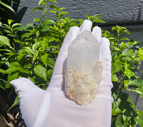 Natural Pineapple Quartz Crystal Cluster Mineral Crystal Ornament